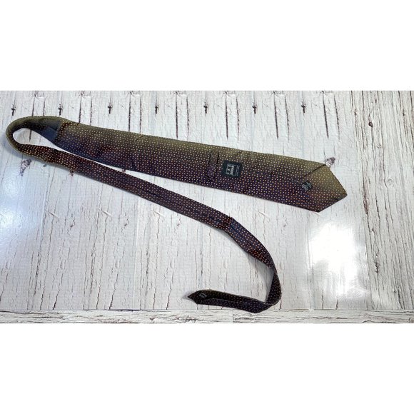 I K E BEHAR new yorkmens necktie 100% silk hand tailored in usa - Picture 6 of 7